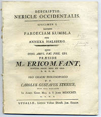 Descriptio Nericiæ occidentalis. Sistens…