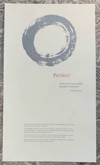 Perfect by Michael Hannon - Paperback - First Edition, thus - 2019 - from John Howell for Books (SKU: CC2019-001)