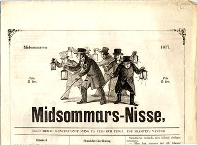 Midsommars-Nisse. Illustrerad muntrationstidning…