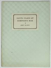 cover of SANTA CLAUS AT SIMPSON'S BAR