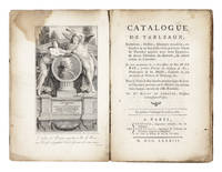 Catalogue de Tableaux, Sculptures, Dessins, Estampes encadrées, en feuilles & en...