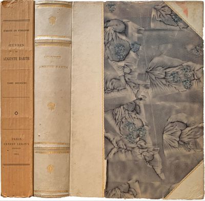 Oeuvres de Auguste Barth. Tome premier: Les Religions de l'Inde . . . (1880-1885). [deuxieme: Bulletins des Religions de l'Inde (1889-1902)].