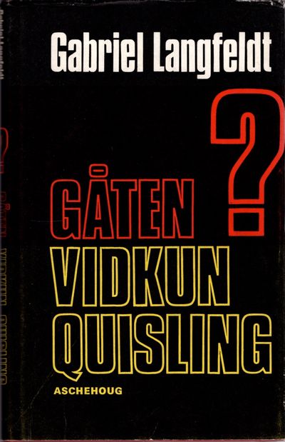 Gåten Vidkun Quisling.