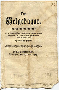 Om helgedagar.