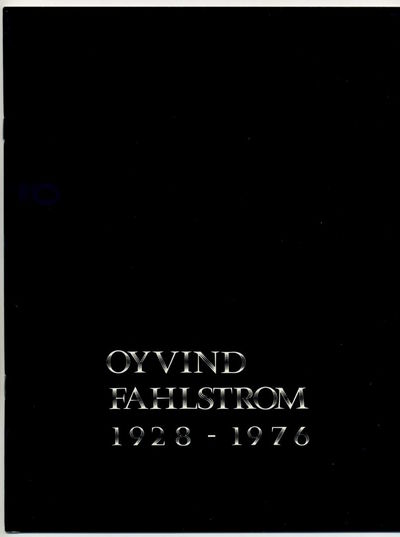 Exhibition of paintings by Oyvind Fahlstrom…