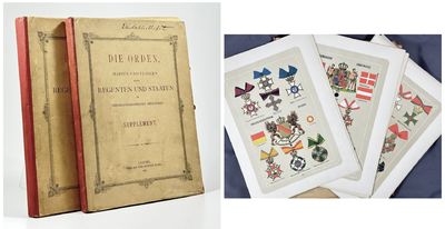 DIE ORDEN, WAPPEN UND FLAGGEN aller Regenten und…