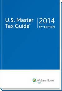 U. S. Master Tax Guide (2014)