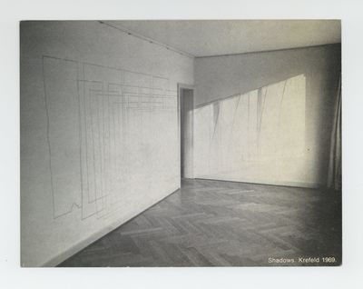 Exhibition announcement: Jan Dibbets (opens 26 February 1970)