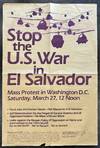 Stop the U.S. War in El Salvador [caption title]