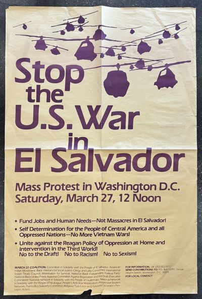 Stop the U.S. War in El Salvador [caption title]