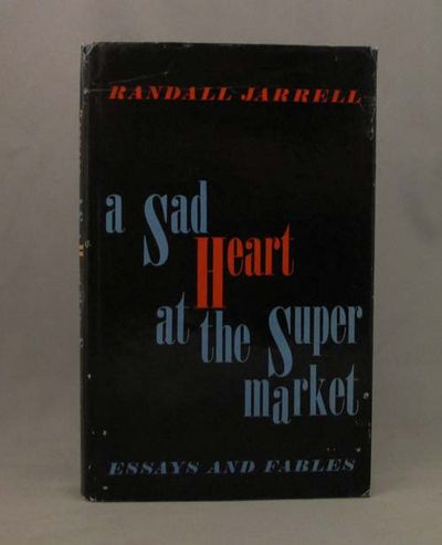 a sad heart at the supermarket essays & fables 1965 234 pages purple jacket over cloth boards pages and binding are presentable with no major defects minor issues present such as mild cracking, inscriptions, inserts, light foxing, tanning and thumb marking. a sad heart at the supermarket essays & fables 1965 234 pages purple jacket over cloth boards pages and binding are presentable with no major defects minor issues present such as mild cracking, inscriptions, inserts, light foxing, tanning and thumb marking.