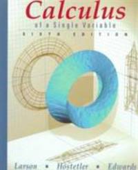 Calculus of a Single Variable