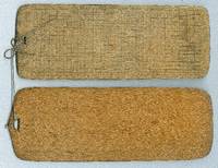 Wooden Wool Scrapers - used as "Tally Pad