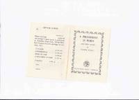 cover of Jonathan Cape Ephemera: Title List and Order Form Circa 1928 for Fannie Hurst Books, Including A President is Born / Lummox / Appassionata / Song of Life