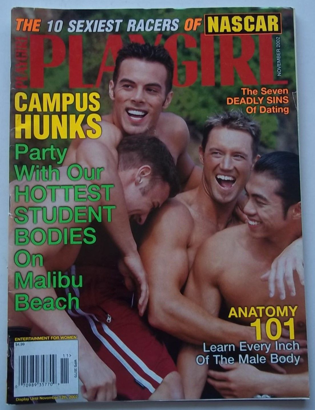Every naked male model for playgirl mag