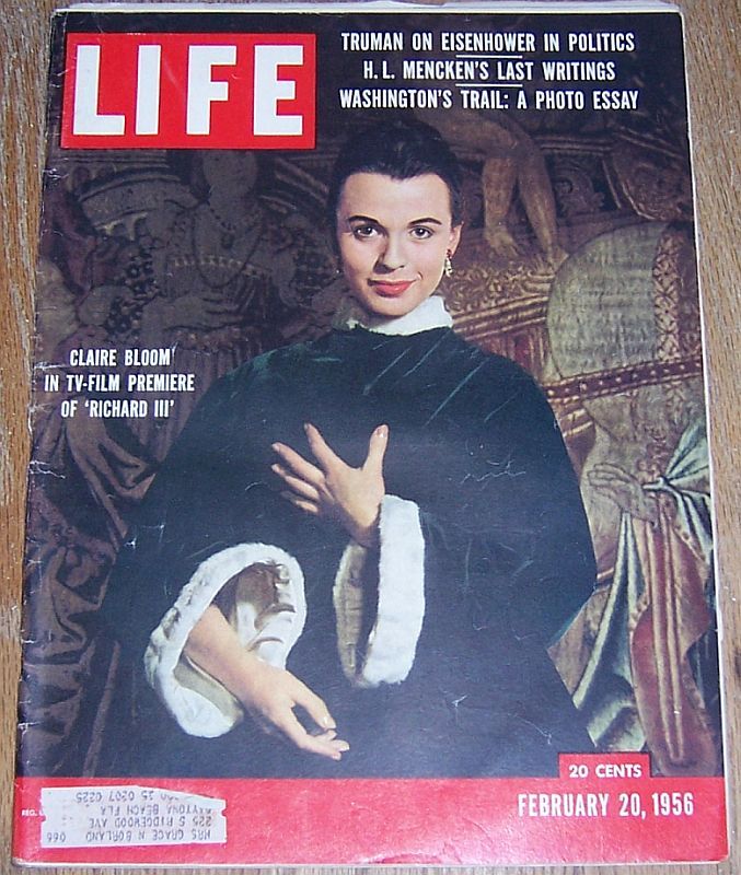 Life Magazine - Life Magazine February 20, 1956