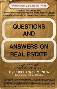 Questions and Answers on Real Estate