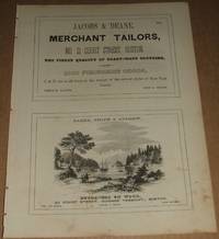 cover of Engravers, Tailors, Plate Glass, Merchant Tailors 1853 Four 1/2 Page Ads