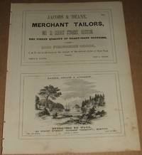 Engravers, Tailors, Plate Glass, Merchant  Tailors 1853 Four 1/2 Page Ads