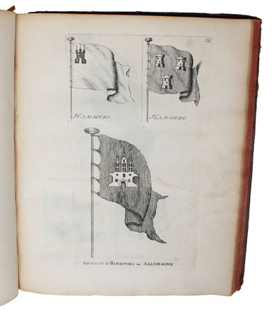 L'Art de Batir les Vaisseaux, et d'en perfectionner la Construction; de les Garnier de leurs Apparaux, les mettre en Funin, les Manoeuvrer, &c. avec la Coupe d'un Vaisseau du Premier Rang, les Devis de plusieurs Sortes de Vaisseaux... outre les Pav... - [THE "L'ALLARD FRANCAIS"] (photo 4)