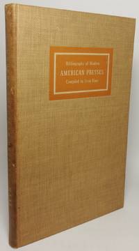 cover of BIBLIOGRAPHY OF MODERN AMERICAN PRESSES