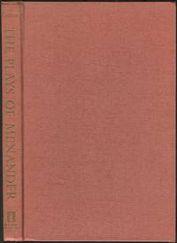 The Plays of Menander by MENANDER. Edited and translated by Lionel Casson - First Edition - 1971 - from Between the Covers- Rare Books, Inc. ABAA (SKU: 111159)