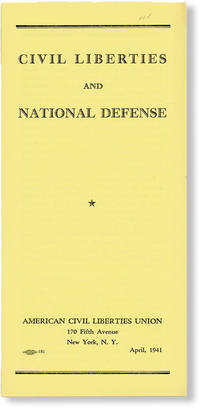 Civil Liberties and National Defense
