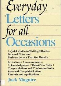 Everyday Letters for All Occasions