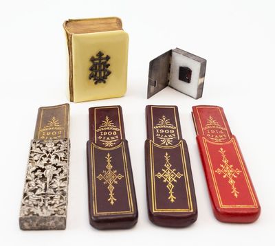 A SMALL COLLECTION OF DESIRABLE MINIATURE BOOKS, OFFERED AS A GROUP