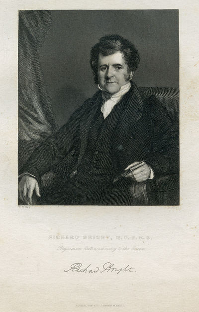 Physician Extraordinary to the Queen. Engraved Portrait by H. Cook after T. R. Say