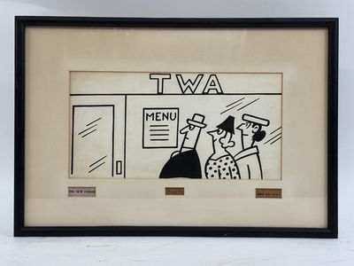 ORIGINAL 1961 "THE NEW YORKER" CARTOON