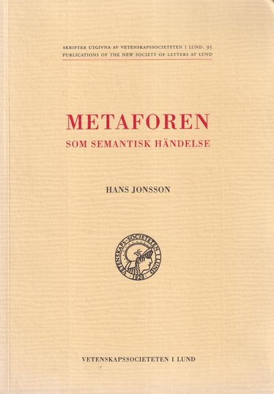 Metaforen som semantisk händelse. [Utg. av]…