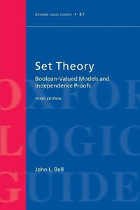 Set Theory: Boolean-Valued Models and Independence Proofs