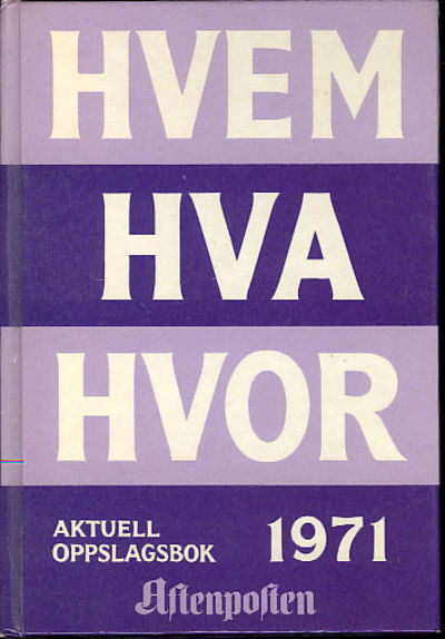 HVEM HVA HVOR