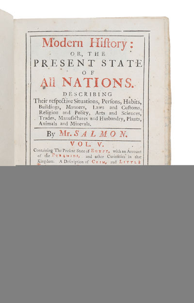 Modern History: or, the Present State of all…