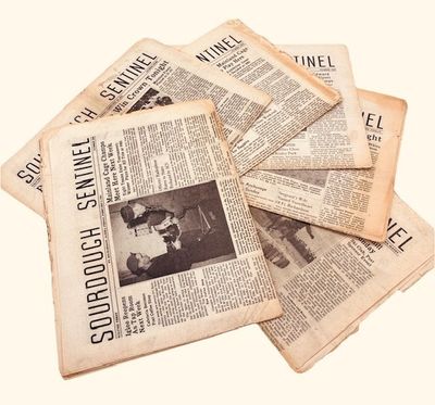 Sourdough Sentinel, Volume three, Numbers Six-Eleven (Feb. 9-March 23, 1945)