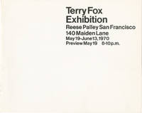 cover of Terry Fox: Exhibition (Original program for the 1970 exhibition)
