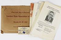 [Packet of Materials from the 1953 Annual Convention of the Teachers State Association of Texas]