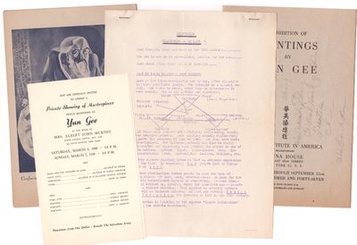 Collection of material concerning...