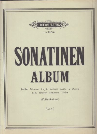 Sonatinen = Album. Sammlung Beliebter sonatinen…