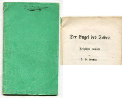 Der Engel des Todes. Religiöses Gedicht. Deutsch…