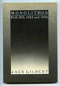 image of Monolithos: Poems, 1962 and 1982