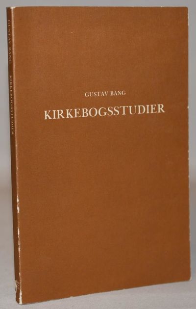 Kirkebogsstudier - Bidrag til dansk…