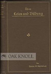 UBER LESEN UND BILDUNG