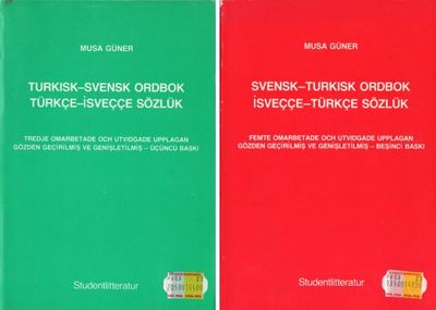 Turkisk-svensk ordbok. + Svensk-turkisk ordbok.