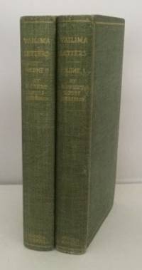 Vailima Letters Being Correspondence Addressed by Robert Louis Stevenson  to Sidney Colvin (2 Volumes) by Stevenson, Robert Louis (Sidney Colvin) - 1895