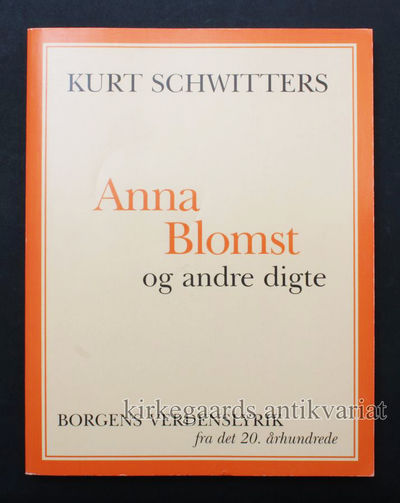 Anna Blomst og andre digte. 