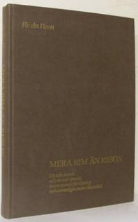 Mera rim än reson. Ett och annat och en och annan…