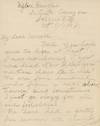 1908 Letter from a Young Woman Homesteading in Rural New Mexico, Including a Description of an Armed Conflict with a Sheriff