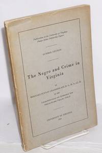image of The Negro and crime in Virginia